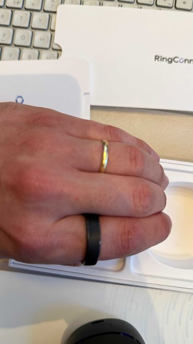RingConn Gen 2 Black rozmiar 13 + pudełko i ładowarka