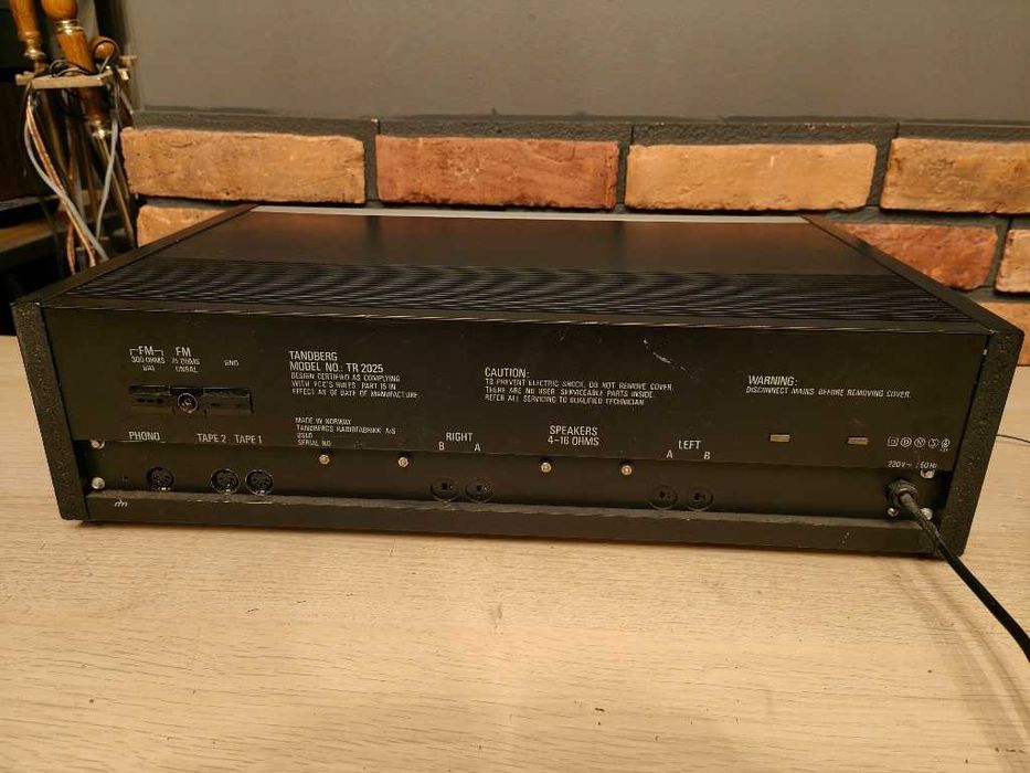 TANDBERG TR 2025 ! Rzadki amplituner Vintage