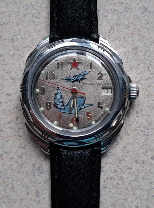 Zegarek "Vostok" wodoodporny.