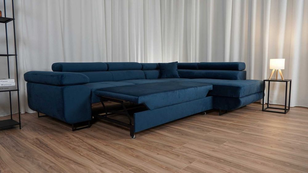 Narożnik Rio. Rogówka. Regulowane zagłówki. Sprężyny! Szybka dostawa!