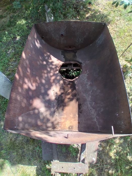 Причеп прицеп напівкруглий саморобний