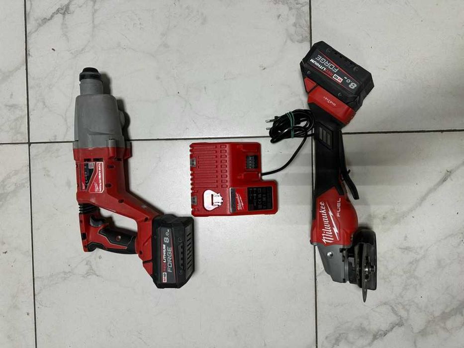 Акумуляторний  Перфоратор/болгарка Milwaukee M18