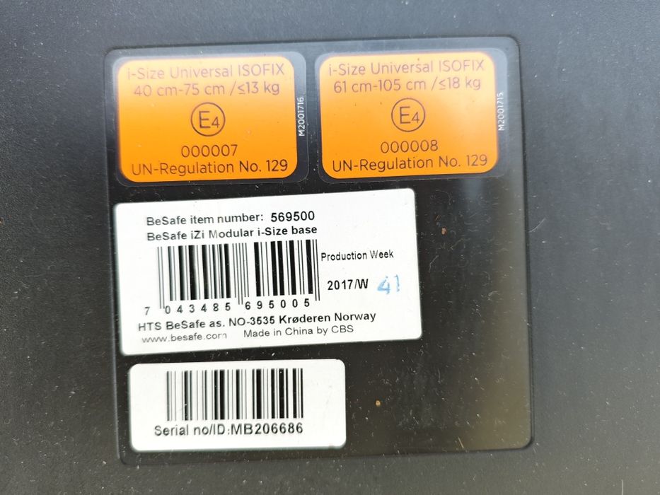 Baza do fotelików BeSafe