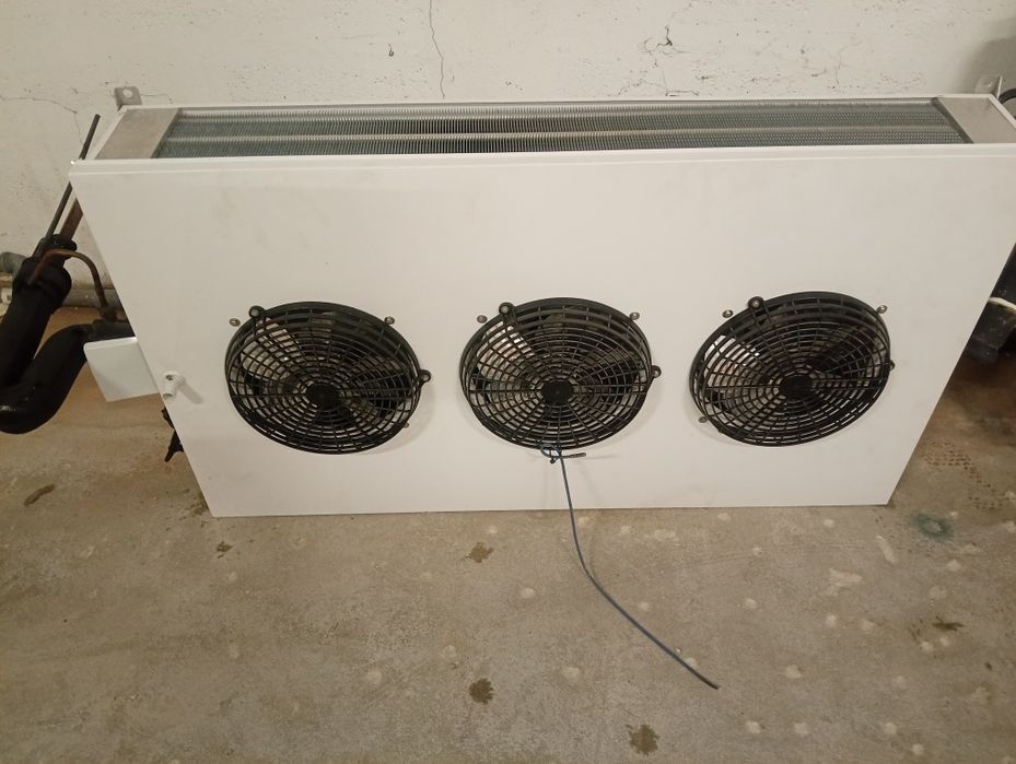 evaporador de refrigeração de co2 de 3 ventoinhas