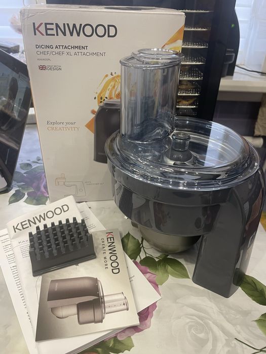 Новая! Насадка для нарізування кубиками Kenwood KAX 400 PL