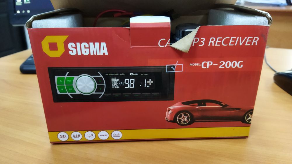 Продам автомагнитолу.