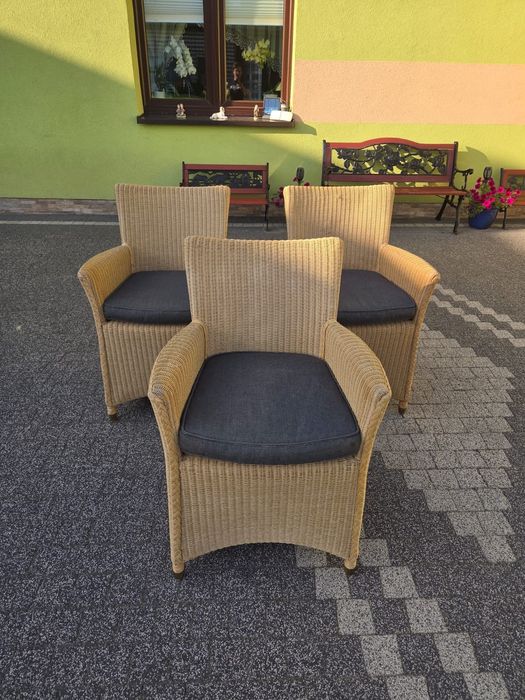 Fotele techno ratanowe SM design In Lloydlom