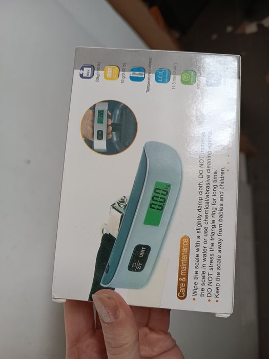 Elektroniczna waga bagażowa Nowa