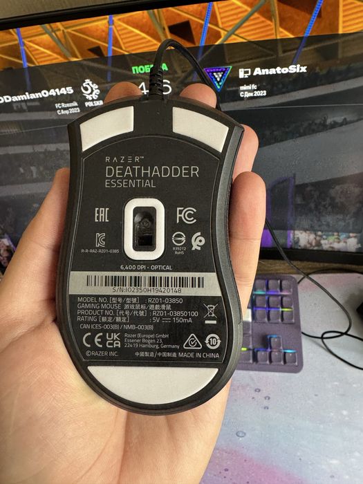 Мышка RAZER Deathadder essential