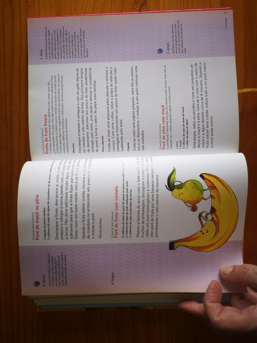 1, 2, 3, uma colher de cada vez