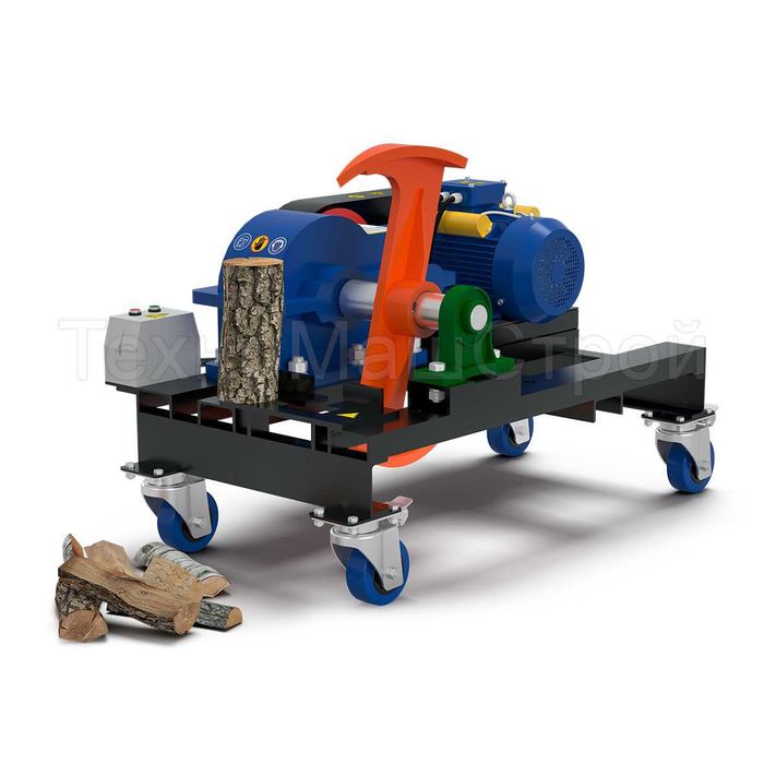 Дровокол редукторний «ДК-600» (електродвигун). Колун дров.