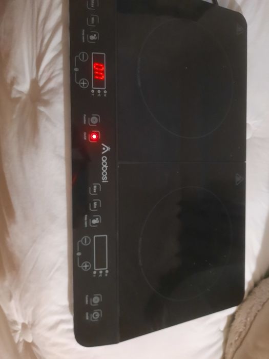 Placa indução praticamente nova