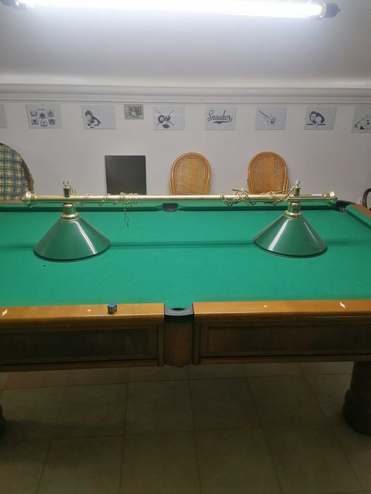 Eluminação de snooker ou matraquilhos
