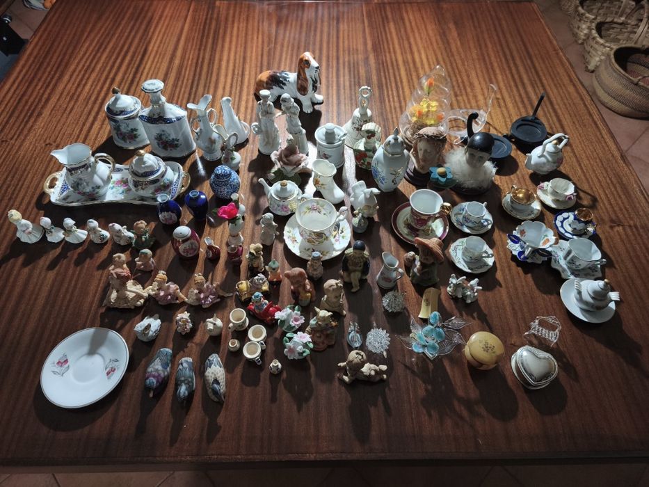 Peças de porcelana algumas (Limoges última foto)