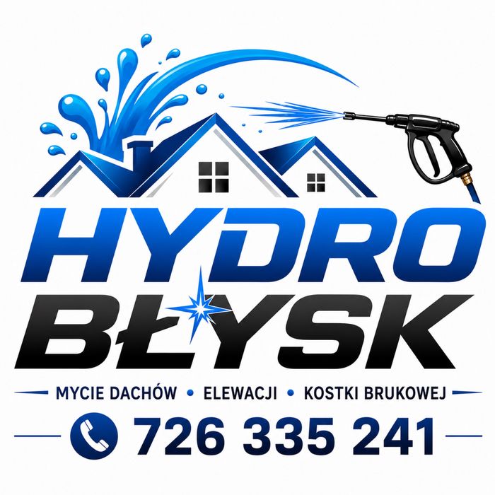 Mycie dachów i elewacji z podnośnika koszowego