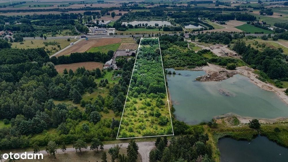 Okazja działka przemysłowo-usługowa DK92 MPZP
