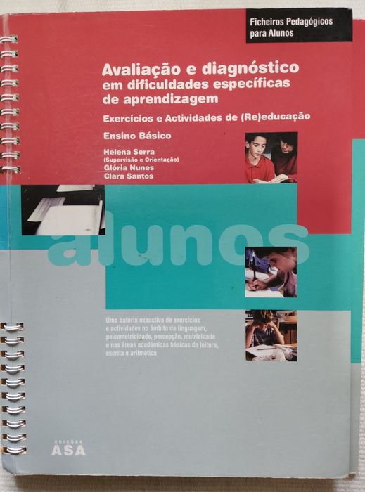 Livro de ficheiros pedagógicos para alunos