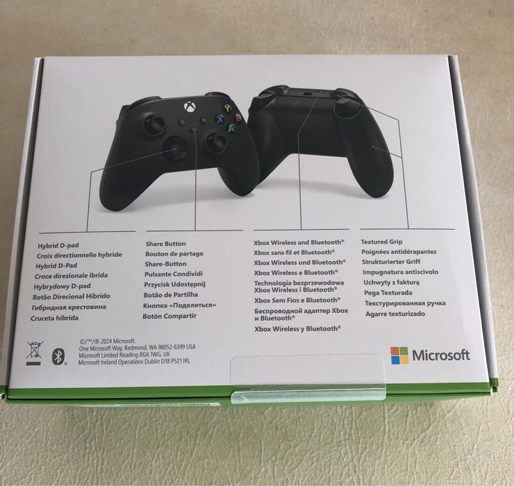 Comando Xbox X/S Carbon Black (Selado)