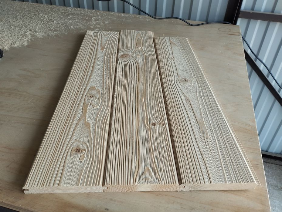 Podbitka deski elewacyjne jak stare drewno szczotkowane producent