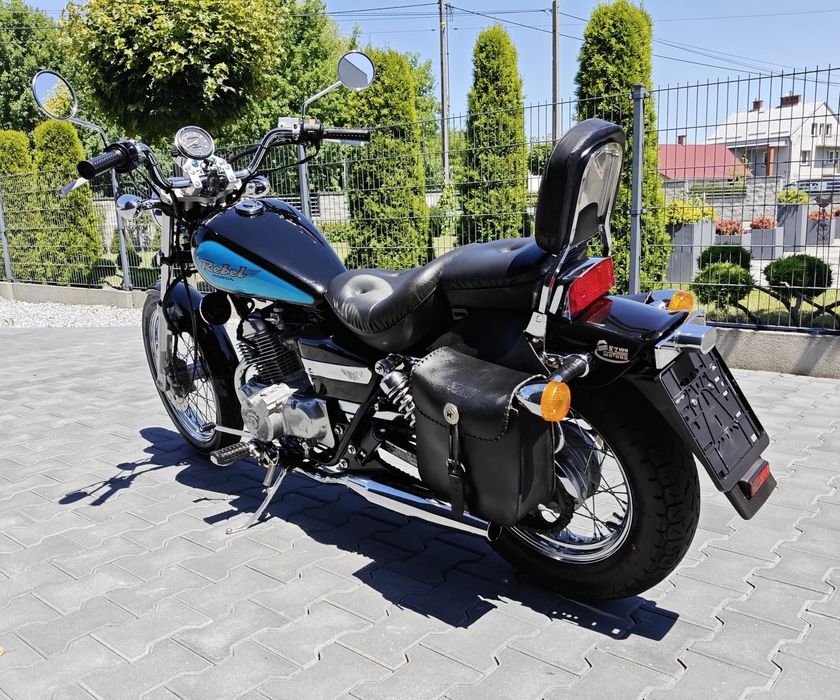 Honda Rebel 125 Raty Transport