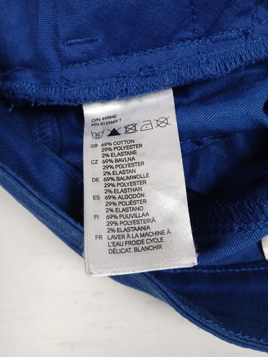 Granatowe szorty H&M Divided damskie rozmiar 38 krótkie spodenki