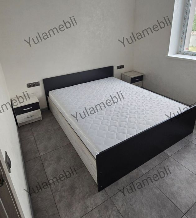Ліжко ДВОСПАЛЬНЕ з МАТРАЦОМ 160х200 см в наявності в Черкасах!