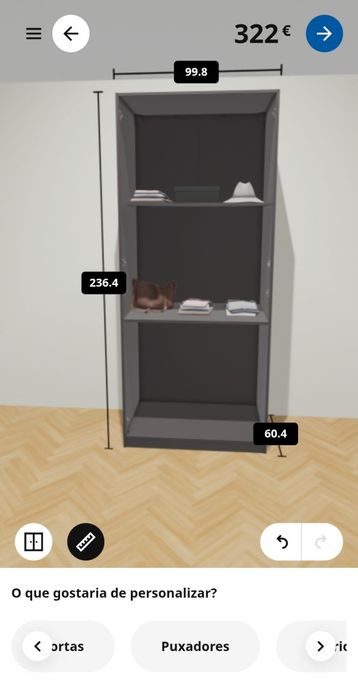 Guarda Roupa Pax Como Novo