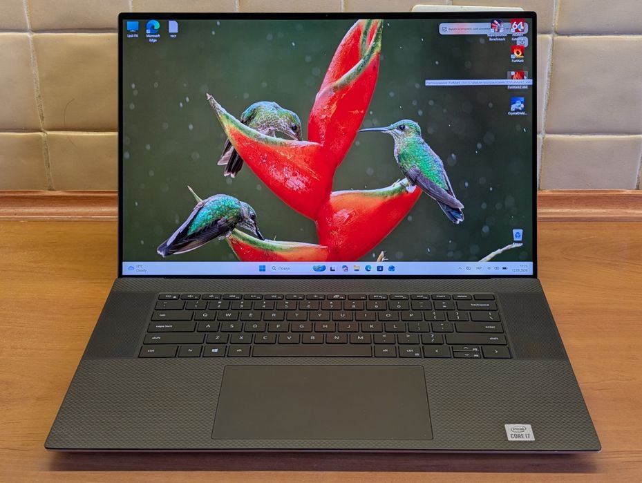 Dell Precision (XPS) 5750, 17" 4K Touch, i7-10750H, 16 RAM, 256 Gb, RTX 3000 (6Gb)