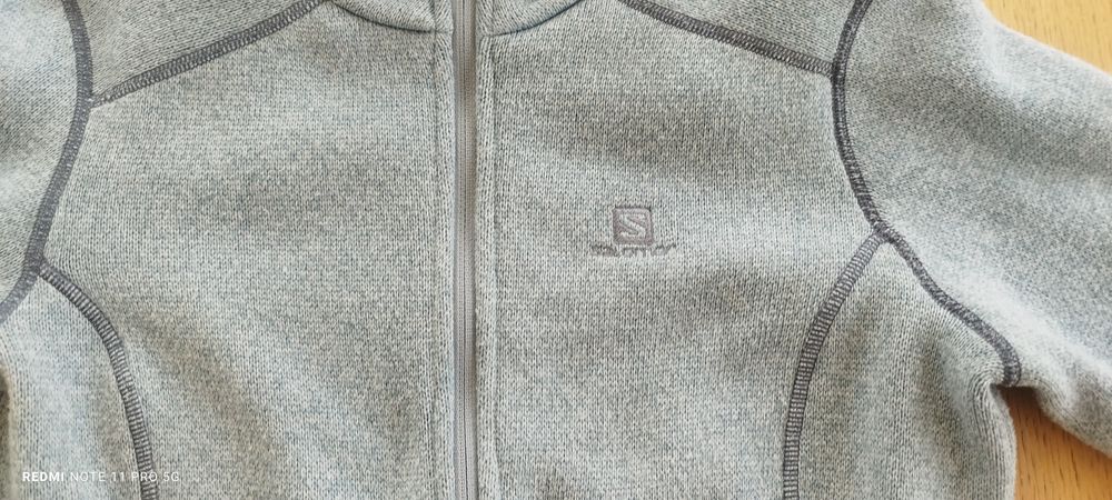 Bluza outdoor Salomon Advanced skin -S turkus