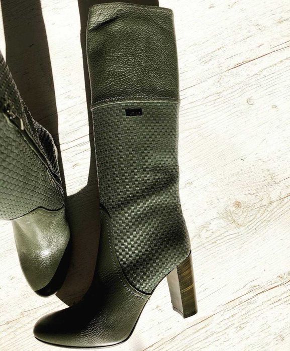 Чоботи на каблуку ALBANO