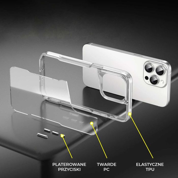 Etui LIQ CLEAR do iPhone 15 Pro Max