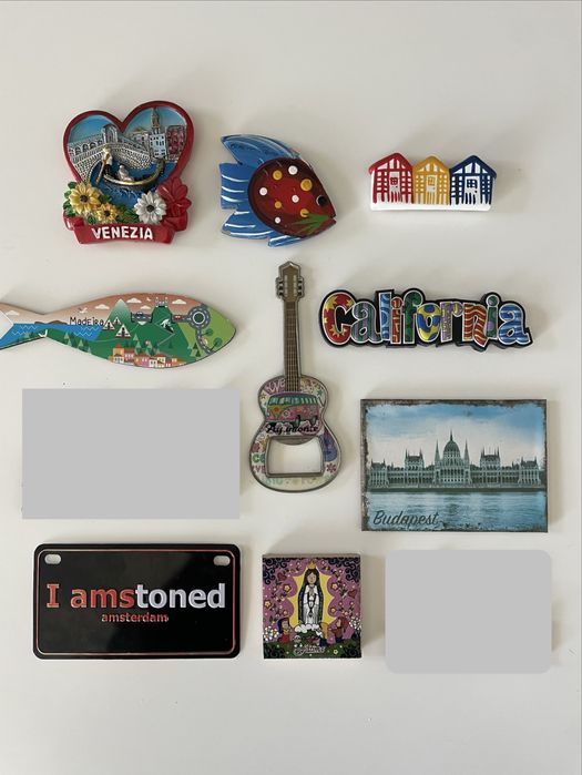 Vendo ÍMANS vários países. Excelentes para colecionar. Óptimo preço