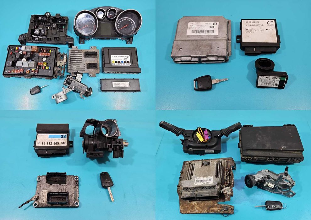 ЕБУ ECU блок керування Opel Agila Astra F G H J K Combo Corsa Insignia