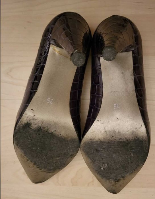 Sapatos de salto alto, Seaside, lilás, tamanho 35