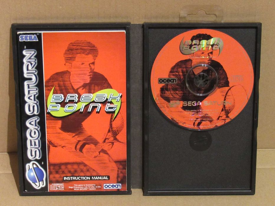 Jogo Sega Saturn Break Point completo