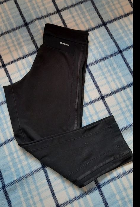 Legginsy czarne 3/4 Adidas climacool rozmiar xs/s