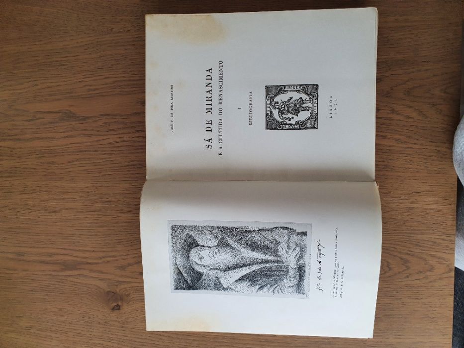 Livro "Sá de Miranda e a Cultura do Renascimento" I