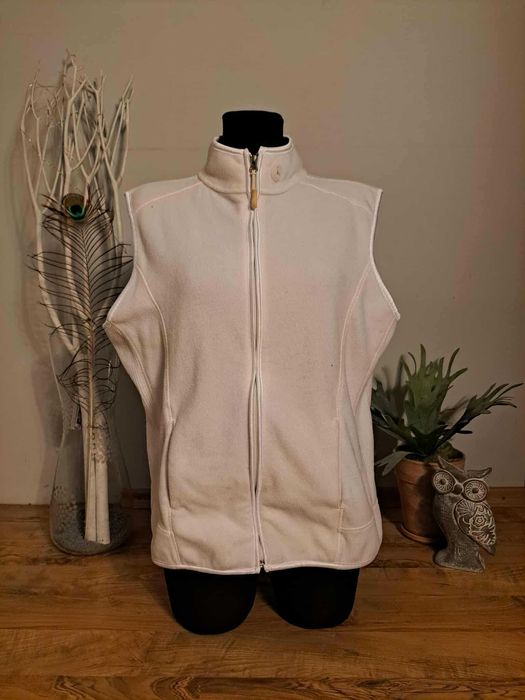 Biała kamizelka polarowa Danskin Now XL (18/20)