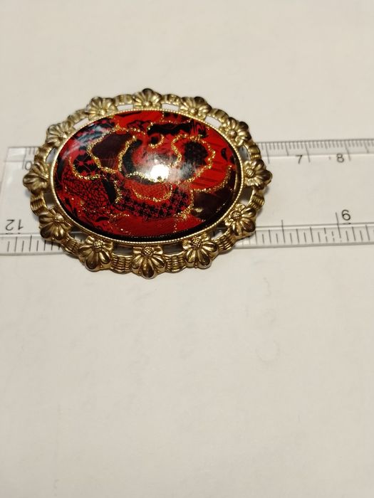 Винтажная брошка