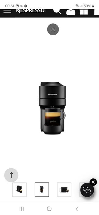 Máquina nespresso vertuo pop