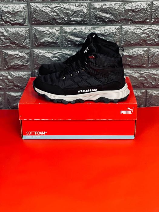 Подростковые зимние кроссовки Puma / кросівки Пума / Ботинки Пума