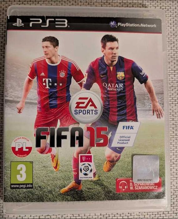 Gra FIFA 15 wersja PL PS3