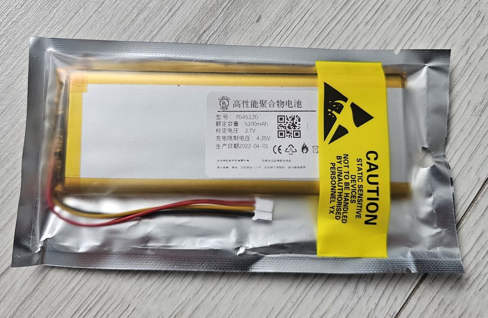 Nowa bateria do TBS Tango 2  FPV Crossfire