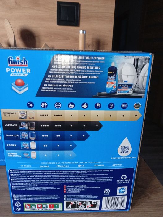 Finish powerball tabletki do zmywarki 2 opakowania