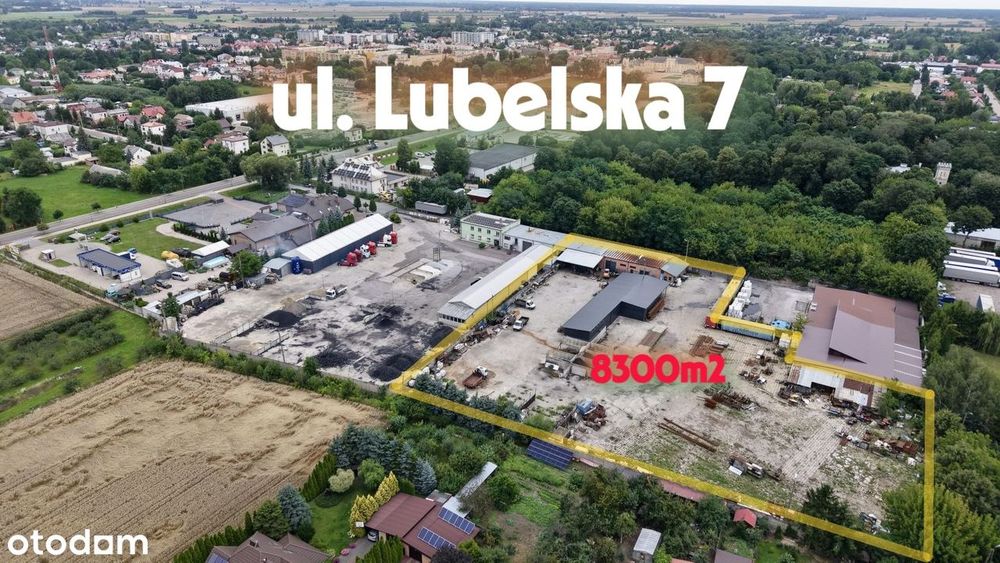 Sprzedam plac usługowy z biurem i magazynami