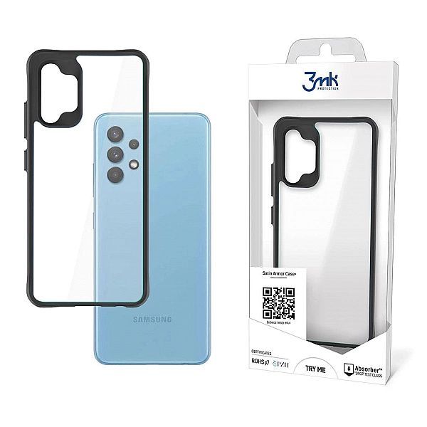 Etui 3mk Satin Armor Case+ na Samsung Galaxy A32/4g - przezroczyste