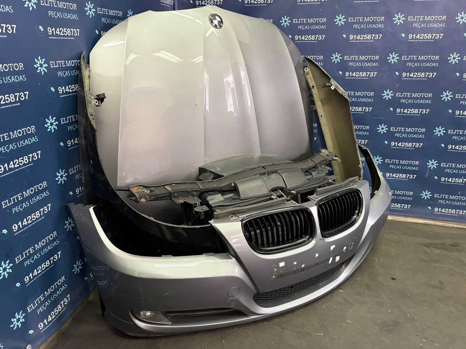 Frente completa usada BMW SERIE 3 E90 E91 LCI 320D parachoques capot oticas guardalamas radiador reforço