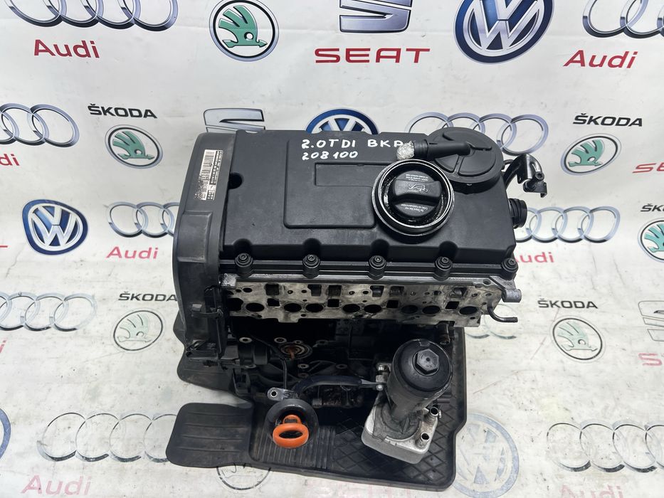 Двигун мотор Volkswagen Passat B6 Touran Skoda Octavia A5 Seat Golf 5 Пасат Б6 Туран Шкода Октавія Сеат Гольф 5 2.0 TDI BKP 2.0 TDI BKP BMN