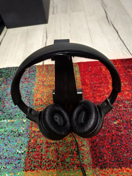 Słuchawki przewodowe nauszne JBL Tune 500 czarne