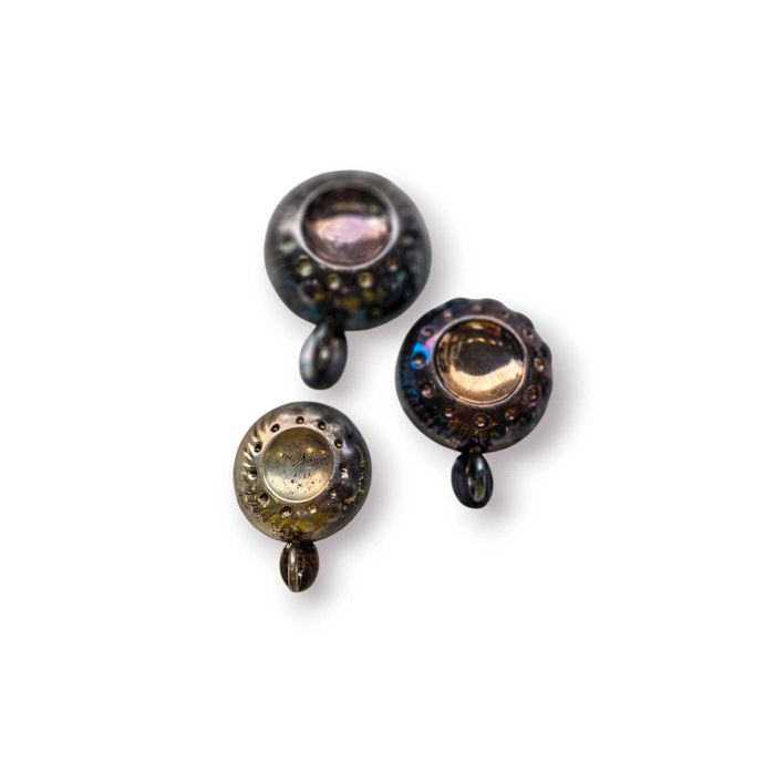 Conjunto 3 Provadores de Vinho em Prata – Graduados – 118g